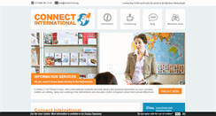 Desktop Screenshot of connect-int.org